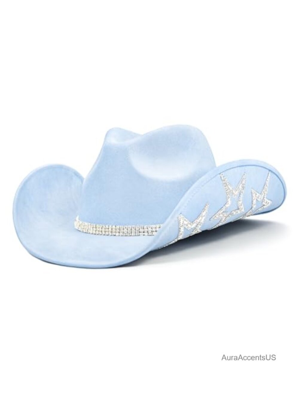 Rhinestone Cowgirl Hat Felt Western Bachelorette Party One Size